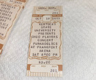 The Ohio Players Funkadelics At Frankfort Vintage Unused 1975 Concert Tickets