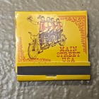 Vintage Walt Disney World Main Street Usa Matchbook - Matches Unstruck