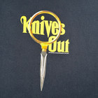Knives Out Shirt Adult 2xl Xxl Black Movie Promo Amc Theater Swag Film