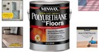Hardwood Floor Polyurethane Finish  Clear Gloss