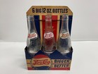 Vintage 1940   s Double Dot Pepsi-cola Six Pack Cardboard Carrier W bottles Rare  