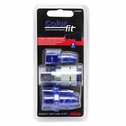 Color Fit   By Milton   1 4  Npt Coupler   Plug Kit T-style  5-piece 