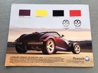 1999 Plymouth Prowler Original Car Sales Brochure