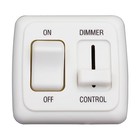 Rv 12v Dc Toggle Switch With High Side Dimmer Control For Led  Halogen  White