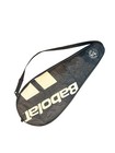 Tennis Racket Bag Babolat Roland Garros Carry Case Shoulder Strap Black White