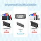 Silicone Protective Case For Nintendo Switch Lite With 2pcs Thumb Grips