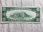 1928  10 Fr 2400 Gold Certificate Small Sized Note Currency