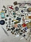 Metal Detecting Finds Craft Art Pieces Objects Collages Buttons Beads Toys Lures