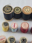 J p  Coats 24 Spools Sewing Sew Thread Wooden Wood Vtg