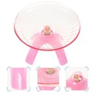 Durable Pink Pet Exercise Wheel Run Disc For Small Animals And Rats