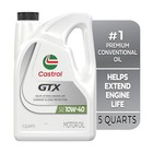 Castrol Gtx 10w-40 Conventional Motor Oil  5 Quarts