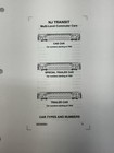 Nj Transit Multilevel Bilevel Locomotive Operators Manual Operating Instructions