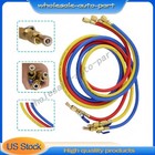 3pack 29986 For R-410a Refrige Plus Ii 1 4  Hose With Compact Ball Valve 72  Us