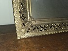 Vintage Antique Gold Toned Metal Filigree Frame With Ornate Details 11  X 14 