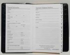 At-a-glance Telephone   Address Book  400  Entries   Designer  Black  rm Wu-1 