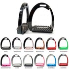 Quick Release Safety Stirrup Iron  Horse Aluminum Stirrup 4 75   4 0  All Colors