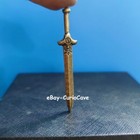 Brass Ancient Tai Chi Sword Model Chinese Weapon Collectible Knife Lanyard Decor