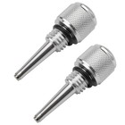 2pcs Replacement Magnetic Dipstick For Inverter Generators  Compatible Silver