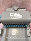 The Cinch Book Binding Hole Punch Machine - We-r-memory Keepers  gray And Teal 