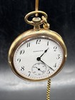 1920 Hamilton Model 1 Grade 910 12s 17j Pocket Watch - Gf Case - Runs 