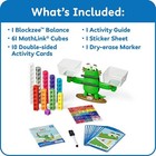 Hand2mind Numberblocks Blockzee Balance Activity Set   open Box  