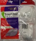 Travel Feet 9760 Disposable Clear Foot Covers Tsa Approved 8 2pks 