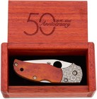 Spyderco Knives 50th Anniversary Amber Native 5 Knife Limited Edition Sprint Run