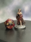Painted Female Human Rogue Miniature Dungeons   Dragons Pathfinder 28mm Fantasy