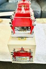1970 Hess First Fire Truck Dome Light Spins All Original Inserts   Battery Card