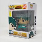 Justin Briner My Hero Academia Deku  247 Signed Funko Pop Jsa Certified Auto