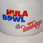 1988 Hula Bowl   The Beach Boys Concert Game Promo Snapback Trucker Hat Vtg 80s