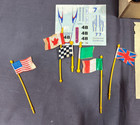 1974 Cox Super Scale Pocono  500  Road Race Slot Car Set Track Controllers  cars