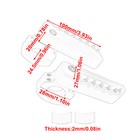 Highway Pegs 22-28mm Crash Bar Anti-slip Rotatable Footpegs For Pan America 1250