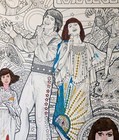 Donny And Marie Osmond Vintage 1977 Coloring Poster  16 X 22 Osbro Pro Arts