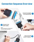 Sata To Usb 3 0 Adapter Sata Iii Hard Drive Reader 2 5 3 5 Inch Hdd Ssd Cord