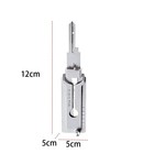 Key Decoder 2 In 1 Portable Lock Picking Set Hook And Pickup Tool Kit Ergonomic