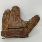 Vintage Wilson Catchers Mitt Baseball Glove 1940s Well Worn 638