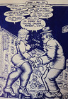 Robert R Crumb 2nd Annual Hookers Convention Ball 1975 San Francisco  Aor Poster