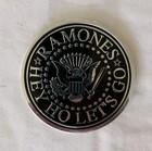 The Ramones Metal  Decal  Sticker   3  X 3  Round Hey Ho Let s Go Punk Rock