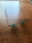 Antique Blue Green Glass Wire Rim 4-lens Sunglasses Spectacles Railroad Carriage