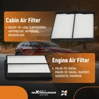 Air Filter Pair For Mazda 3 Sport Cx-30 2019-2025 Sa50079 Paf10049 Xa11802