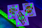 Bicycle Neon Edition Playing Cards Green Uv_glow Deck   By  Card-addiction com
