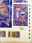 Black Crowes Original Tulsa Oklahoma Uncut Concert Poster Press-sheet Signed