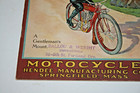 Rare 1910 Indian Motorcycle Advertising Sales Catalog Original