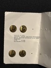 Us Army Chevrons Master Sergeant E-8 Army Metal Collar Rank Insignia Black Set