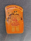 Vintage 1980 s Rare Garbage Pail Kids Lapel Enamel Hat Pin Double Heather 