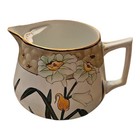    rare Eight-piece Antique Nippon Porcelain Cider Set With Seven Matching 4-inch 