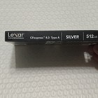 Lexar Professional Silver 512gb Cfexpress 4 0 Type A Vpg200 Card Lcaexs4512g