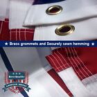 4x6 Usa American Flag Spun Polyester Embroidered Stars Sewn Stripes Grommets