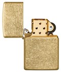 Zippo Windproof Lighter  Tumbled Brass  49477  New In Box